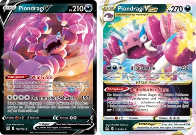 Produktbild von Piondragi V & Piondragi VSTAR SET Schwert & Schild Verlorener Ursprung 118-119/196 Sammelkarten Pokemon Einzelkarten
