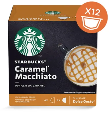 Zdjęcie produktu dla NESCAFÉ 12607056 NESCAFÉ Our Classic Caramel Kaffeekapseln, mild, 6 Portionen
