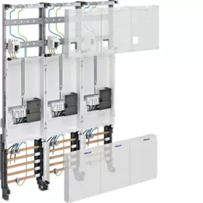 Produktbild von Hager Komplettfeld 3ZP univ.Z H1050mm 3-feld Ausf. Hessen ZL34C4N