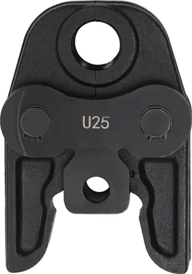 Image de Mâchoire pour pince à sertir les tuyaux - U25 - Compacte - Profil en U - Pour systèmes de tuyauterie - Bleu/noir