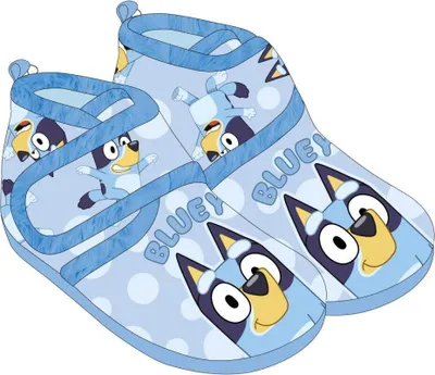 Produktbild von Bluey Dots Hausschuhe Kinder 23 Pantoffeln rutschfest