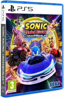 Produktbild von SEGA Sonic Racing: CrossWorlds, PlayStation 5, Multiplayer-Modus, E (Jeder)