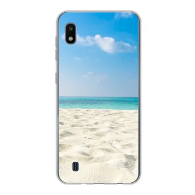 Produktbild von MuchoWow® Handyhülle Schutzhülle Hülle für Samsung Galaxy A10 Tropisch - Strand - Meer Silikon Softcase Handy Hülle - Schutzhülle