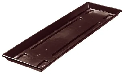 Produktbild von Geli Blumenkasten Untersetzer 60cm Braun – Robuster Kunststoff