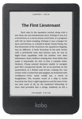 Immagine prodotto di Kobo Clara BW Black 16GB 6" E-Reader