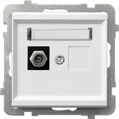 Zdjęcie produktu dla Ospel GPA-1RF/m/00, Biały, IP20, 71 mm, 35 mm, 71 mm, 62 g