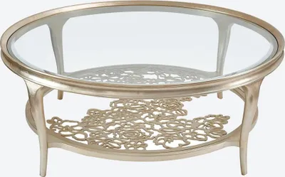 Produktbild von Runder Design Couchtisch Designertisch Wohnzimmer Moderner Beistelltisch