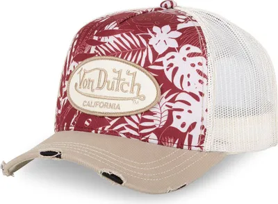 Produktbild von Von Dutch Print 3 Kappe Beige,Rot Mann Beige,Rot One Size