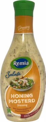Zdjęcie produktu dla Sos sałatkowy Remia o smaku miodowo-musztardowym (tubka 450 ml)