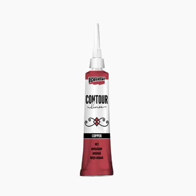 Produktbild von PENTART Konturenliner, 20 ml, Kupfer