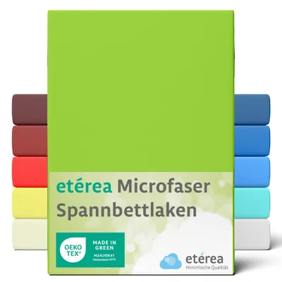 Produktbild von etérea Spannbettlaken Microfaser 200x200 - 200x220 cm