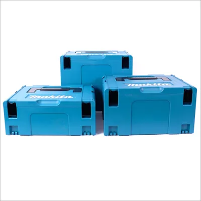 Produktbild von Makita Makpac Set Gr. 2 + Gr. 3 + Gr. 4 Transportbox und Werkzeugkiste