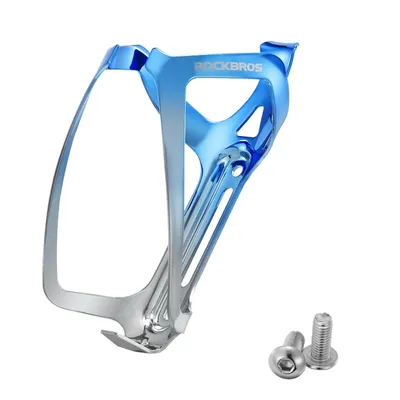 Immagine prodotto di ROCKBROS Portaborraccia Bicicletta Alluminio Leggero NUOVO Blu Grigio