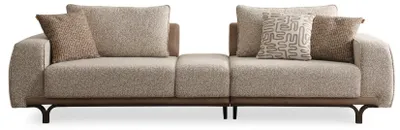 Zdjęcie produktu dla Sofa nowoczesna, szara, współczesna, wygodna, komfortowa, solidna