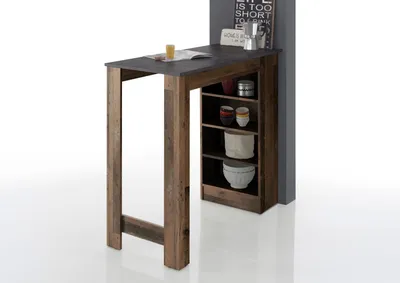 Obrázek produktu pro Bartisch >Mojito< in matera, Old Style dunkel - 115x103x50 (BxHxT)