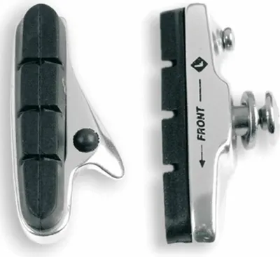 Immagine prodotto di ALHONGA Set di 2 ganasce freno per freni Shimano da strada - Alloggiamento argento
