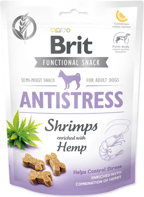 Zdjęcie produktu dla Brit Antistress Shrimps, Przekąski, Pies, Dorosły, 150 g