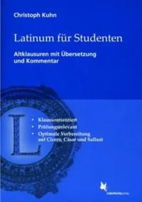 Produktbild von Latinum für Studenten. Altklausuren