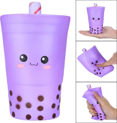 Produktbild von Squishies Süße Milch Cups Creme Duft Quishies Langsame Rising Charm Kinder Spielzeug Geschenk Random Farbe