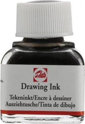 Immagine prodotto di Flacone di inchiostro da disegno Talens 11 ml nero 700