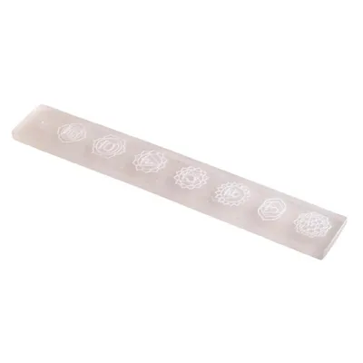 Zdjęcie produktu dla Uchwyt na kadzidełko - Selenite Chakras