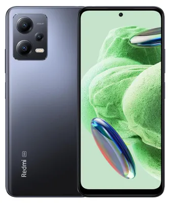 Produktbild von Xiaomi Redmi Note 12 5G 128GB/4GB Onyx Gray