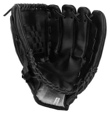 Obrázek produktu pro Zesílené PVC baseballové rukavice pro trénink a zápasy, vhodné pro dospělé i děti (černé, 12,5 palců)