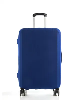 Image de Housses de protection pour valises, élastiques, lavables et extensibles, housse de bagage (bleue, taille S)