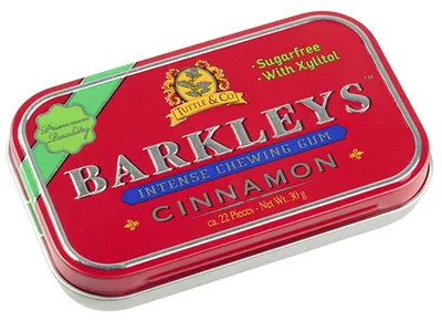 Zdjęcie produktu dla Barkleys Intense Cinnamon Gum bezcukrowe pastylki do żucia 30g