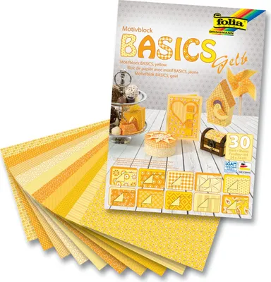 Produktbild von Folia Basics, Kunstpapier, 30 Blätter