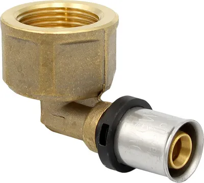 Produktbild von Pressfitting Winkel Übergang 16x2 mm 3/4 Zoll IG TH Kontur
