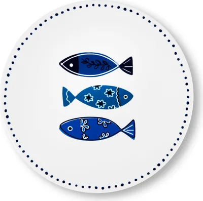 Produktbild von Excelsa untersetzer Ocean keramik 16 cm bunt