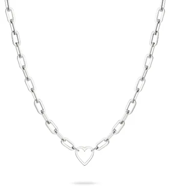 Produktbild von Liebeskind Berlin Damen Halskette LJ-1756-N-45 aus Edelstahl in Silber