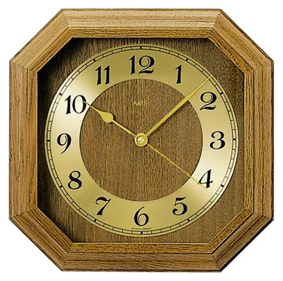 Produktbild von AMS Funk-Wanduhr, Funkwerk, 26x26x5cm, 5864/4
