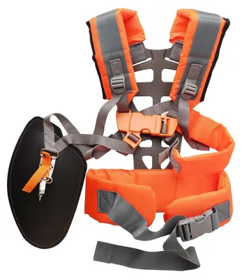 Produktbild von Tragegurt für Freischneider, universeller Schultergurt mit doppelten Gurten, professioneller, verstellbarer Nylon-Tragegurt für Freischneider und Rasentrimmer