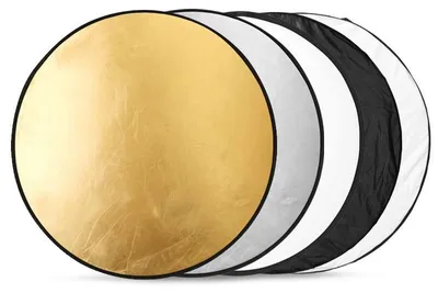 Obrázok produktu pre 5-v-1 skladací reflektor na fotografovanie, 60 cm