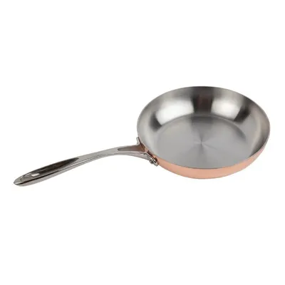 Productafbeelding van Inductiekookplaat Vogue drievoudig wandige koperen pan, 24 cm