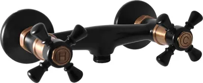Immagine prodotto di MORAVA RETRO - Miscelatore per doccia, nero opaco/ottone vecchio (bronzo) MK380.5CMATSM, RAV Slezák