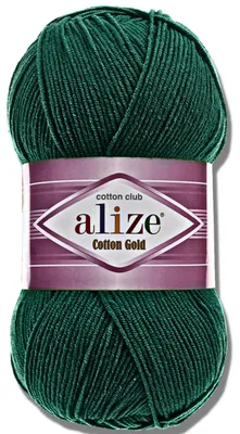 Obrázok produktu pre Alize 1x 100 g bavlnená vlna Bavlna Gold, jednofarebná, háčkovanie, pletenie (426)