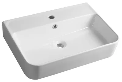 Produktbild von GALI Keramik-Waschbecken 60x42cm, weiss