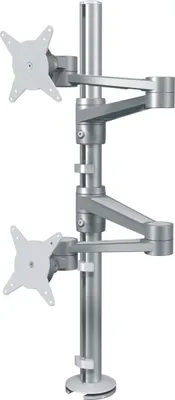 Produktbild von Monitorarm ViewLite 142 für 2 Monitore silber-weiß