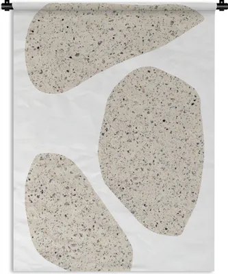 Obrázek produktu pro MuchoWow® Tapiserie Věšení na zeď Kameny - abstraktní - design 60x80 Tapiserie dekorace Nástěnná šála