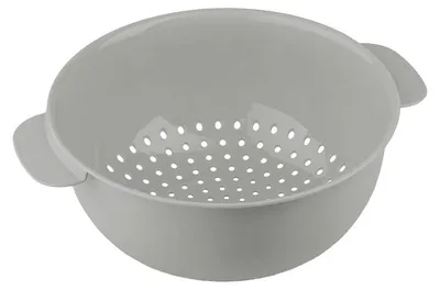 Produktbild von Galicja Molly Sieb mit Griffen, 23,5 cm, Grau, Kunststoff
