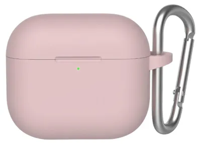 Produktbild von Blueo – Flüssigsilikon-Schutzhülle für AirPods 3 – sandrosa