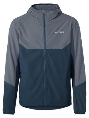 Produktbild von VAUDE Herren Softshelljacke Men's Moab IV -Winddichte MTB-Jacke mit Kapuze, Atmungsaktiv & Wasserabweisend, heron, S