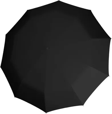 Produktbild von doppler Stockregenschirm Regenschirm Carbonsteel Long Automatic Uni Black schwarz