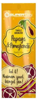 Produktbild von Supertan Papaya & Granatapfel zum Sonnenbaden