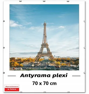 Obrázek produktu pro M-Interio Plexi Antirámeček 70x70 cm s klipem