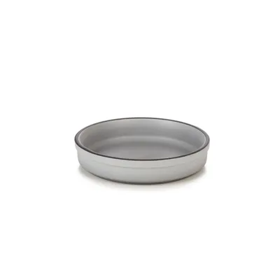 Produktbild von SCHÜSSEL Salatschüssel PORZELLAN Rührschüssel Müslischüssel REVOL GRAU 17 cm