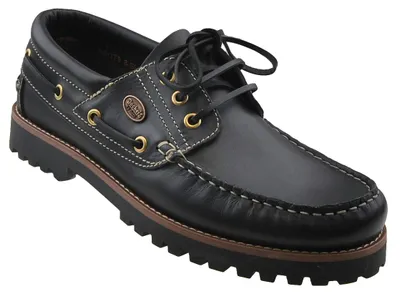 Image de Dockers by Gerli Damen Mokassins Bootsschuhe - Schwarz, Cafe oder Reh